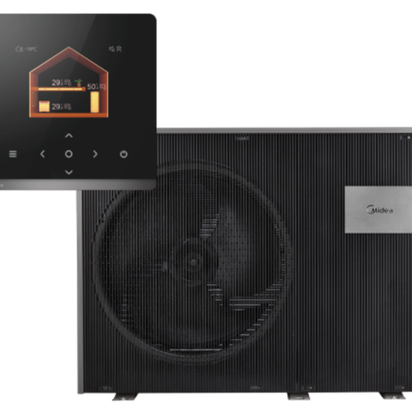 Midea Šilumos siurblys oras-vanduo monoblokas Nature R290 MHC- V16WD2RN7-B 16,0 kW - Image 3