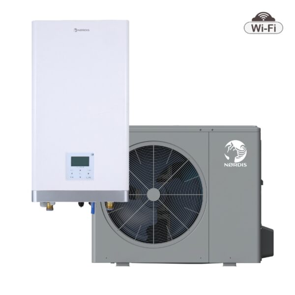 Nordis OPTIMUS PRO SPLIT HOP10WODU HOP100WIDU oras-vanduo šilumos siurblys 10,0 kW