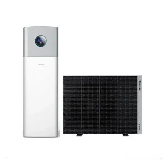 Hisense Hi-Therma II oras-vanduo su 230L intrgruotu boileriu R290 AHW-050HCPB1 AHS-100HCWBAA-23 monoblokas  5,0 kW