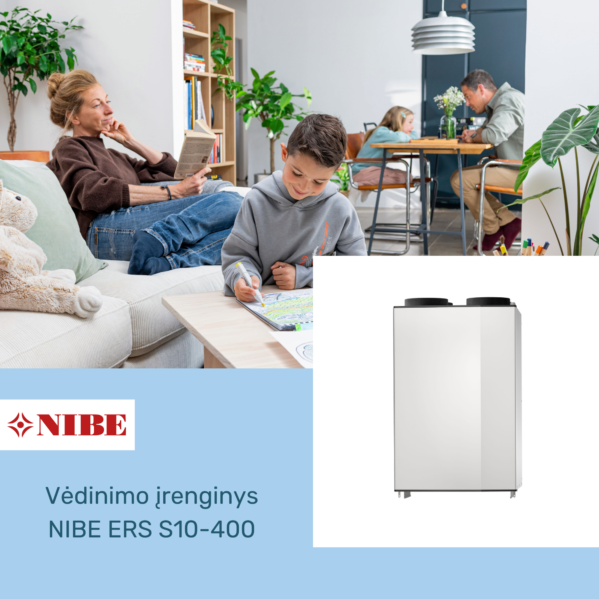Vėdinimo įrenginys NIBE ERS S10-400