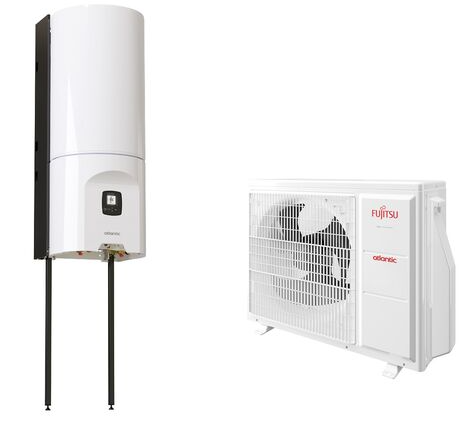 Atlantic SYNEA DUO šilumos siurblys oras/vanduo R32 boileris+IDU+ODU 00U06406360 024165 700227 6 kW