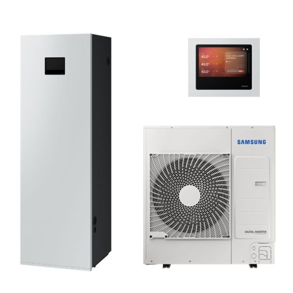 Samsung oras-vanduo šilumos siurblys su integruotu 200l boileriu AE200DNWSPG/EU-AE090CXEDEG/EU 9,0 kW